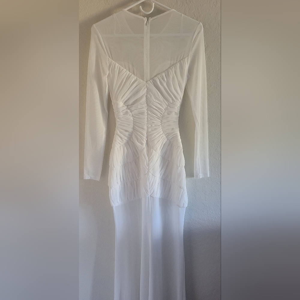 Anthropologie Maxi Dress. Misha Ivory Talitha Evening. Sz Small NWT. - Picture 5 of 16